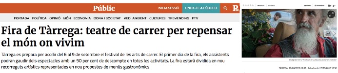 PÚBLIC Mònica Mombiela Tàrrega, 27 de agosto de 2018