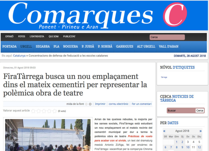 COMARQUES 1 de agosto de 2018