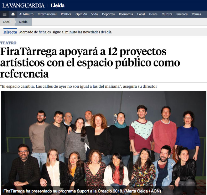 LA VANGUARDIA Barcelona, 10 de abril de 2018